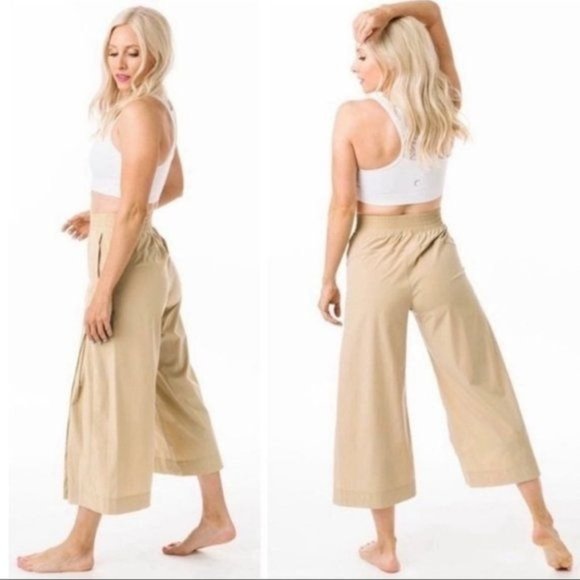 ZYIA Pants - Zyia Active Khaki Work Flow Pants - XL